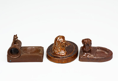 Lot of Three: Midwestern Sewer Tile Pieces