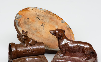 Lot of Three: Midwestern Sewer Tile Pieces