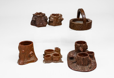 Lot of Six: Sewer Tile Match Safes