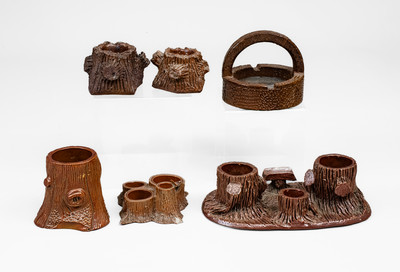 Lot of Six: Sewer Tile Match Safes