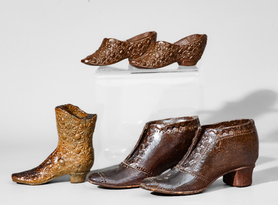 Lot of Five: Sewer Tile Shoes