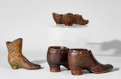 Lot of Five: Sewer Tile Shoes