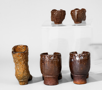 Lot of Five: Sewer Tile Shoes