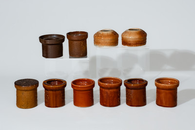 Lot of Fifteen: Sewer Tile / Pottery Souvenir and Salesman's Sample Pipes, Ohio