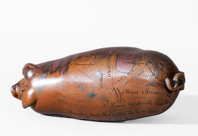 Exceptional Anna Pottery Nov. 1874 