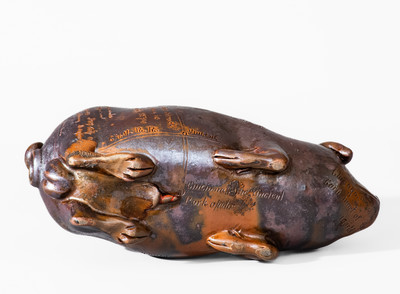 Exceptional Anna Pottery Nov. 1874 