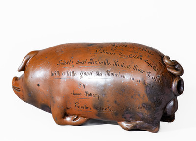 Exceptional Anna Pottery Nov. 1874 