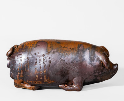 Exceptional Anna Pottery Nov. 1874 