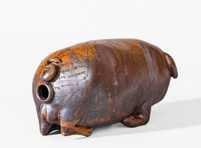 Exceptional Anna Pottery Nov. 1874 