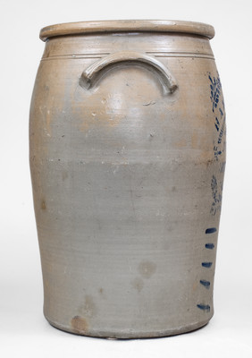 16 Gal. HAMILTON & JONES / GREENSBORO, PA Stoneware Jar