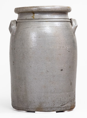 3 Gal. A. CONRAD / NEW GENEVA, PA Stoneware Jar w/ Eagle Decoration