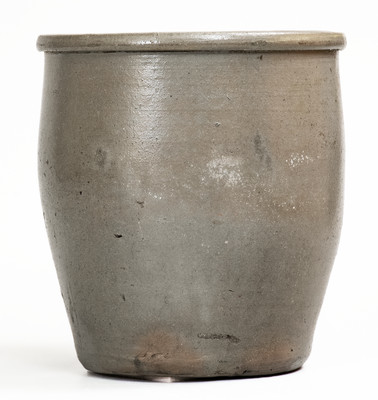 1 1/2 Gal. T. F. REPPERT / GREENSBORO, PA Stoneware Cream Jar