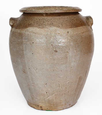 Attrib. John Wesley Carpenter, Carroll County, VA Salt-Glazed Stoneware Jar