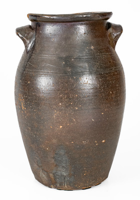 Attrib. Mort Pottery, Jefferson County, Tennessee Stoneware Jar