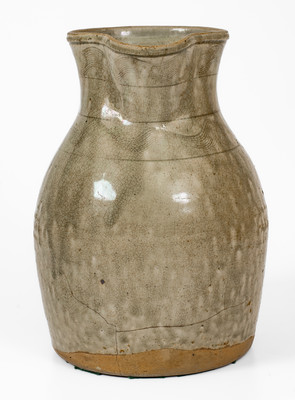 Alabama Stoneware Pitcher w/ Incised Decoration, third quarter 19th century