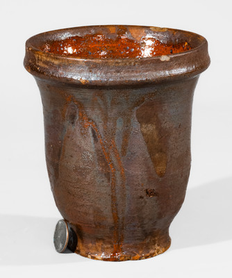 Glazed Redware Jar, probably Greene County, Tennessee, c1830-70