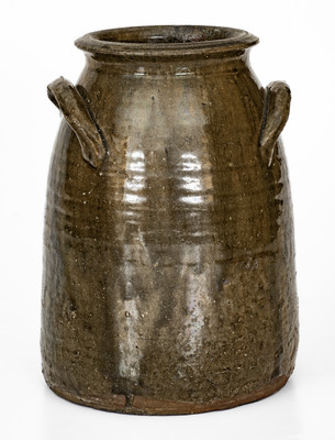 Upstate South Carolina Stoneware Jar, late 19th century