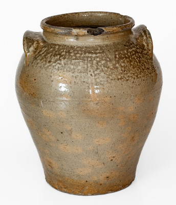 Attrib. Pottersville Stoneware Manufactory, possibly David Drake, Edgefield District, SC Stoneware Jar
