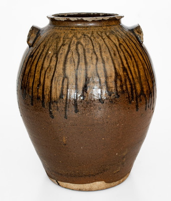 Alkaline-Glazed Buncombe County, North Carolina Stoneware Jar