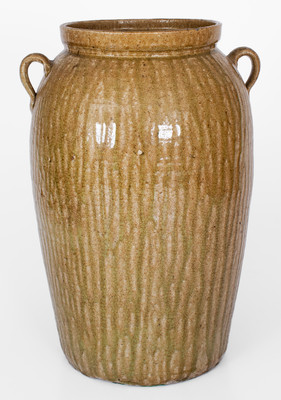 Large-Sized Alkaline-Glazed Georgia Stoneware Jar, second half 19th century