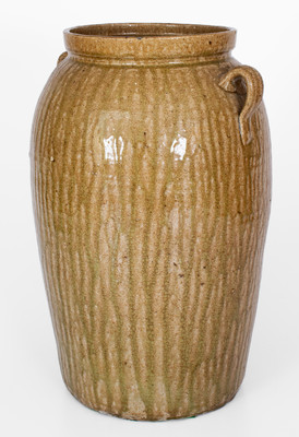 Large-Sized Alkaline-Glazed Georgia Stoneware Jar, second half 19th century