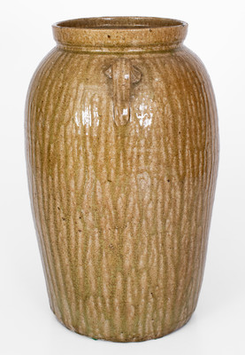 Large-Sized Alkaline-Glazed Georgia Stoneware Jar, second half 19th century