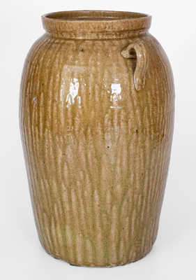 Large-Sized Alkaline-Glazed Georgia Stoneware Jar, second half 19th century