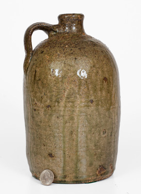 Crawford County, Georgia Alkaline-Glazed Stoneware Jug