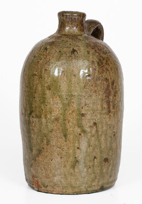 Crawford County, Georgia Alkaline-Glazed Stoneware Jug