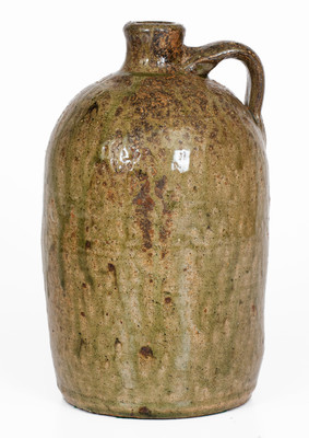 Crawford County, Georgia Alkaline-Glazed Stoneware Jug
