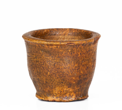 Miniature Eastern Tennessee Redware Jar, 19th century