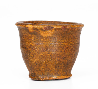Miniature Eastern Tennessee Redware Jar, 19th century