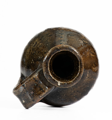 Miniature Catawba Valley, North Carolina Alkaline-Glazed Stoneware Jug