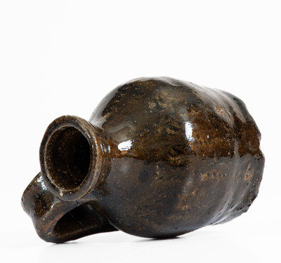 Miniature Catawba Valley, North Carolina Alkaline-Glazed Stoneware Jug