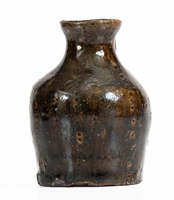 Miniature Catawba Valley, North Carolina Alkaline-Glazed Stoneware Jug