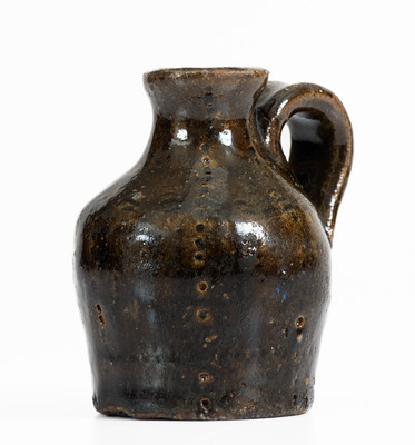 Miniature Catawba Valley, North Carolina Alkaline-Glazed Stoneware Jug