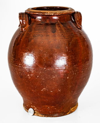 182. Pottery,Jar- Silas Walker,NC (369)