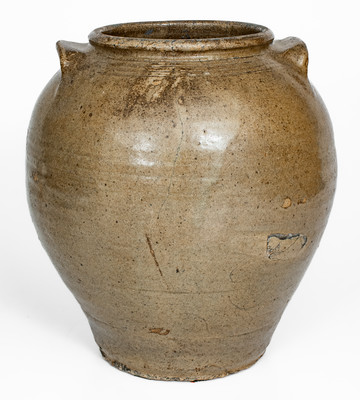 Extremely Rare Rev. John Landrum, Horse Creek Valley, Edgefield District, SC Jar w/ Heart Stamp