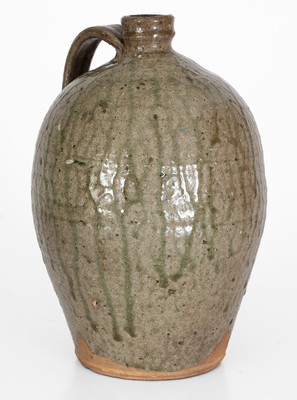 Alkaline-Glazed Stoneware Jug, probably Thomas Owenby Pottery, Union District, South Carolina