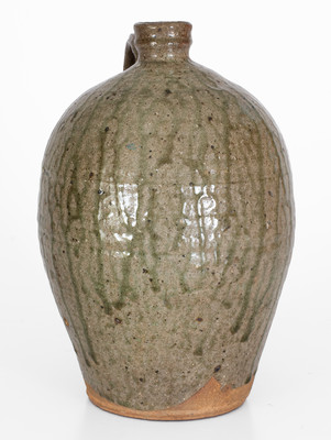 Alkaline-Glazed Stoneware Jug, probably Thomas Owenby Pottery, Union District, South Carolina