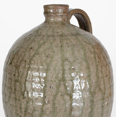 Alkaline-Glazed Stoneware Jug, probably Thomas Owenby Pottery, Union District, South Carolina