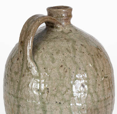 Alkaline-Glazed Stoneware Jug, probably Thomas Owenby Pottery, Union District, South Carolina