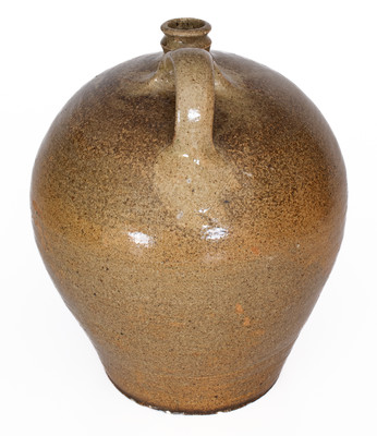 Fine Rev. John Landrum, Horse Creek Valley, Edgefield District, SC Stoneware Jug, Stamped "II"