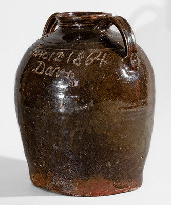 252. Pottery,Edgefield,SC,Jar,Dave (471)