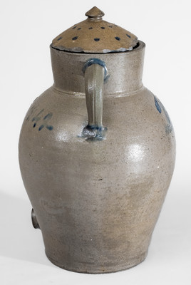 Exceedingly Rare and Important "John Tyler Vetoes Nobody" 1842 Water Cooler by John Floyd, Knoxville, TN