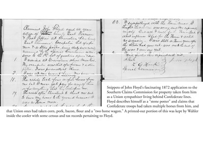 Exceedingly Rare and Important "John Tyler Vetoes Nobody" 1842 Water Cooler by John Floyd, Knoxville, TN