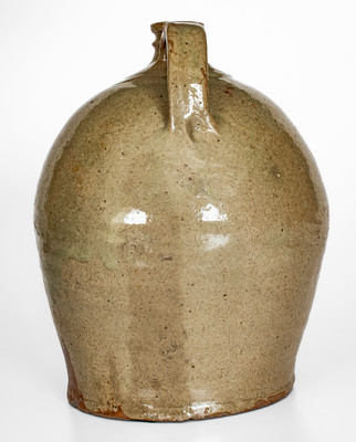 Fine Stoneware Jug Incised "Lm," David Drake, Edgefield District, South Carolina