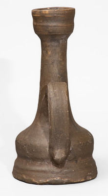 Tennessee Stoneware Candlestick, late 19th or early 20th century