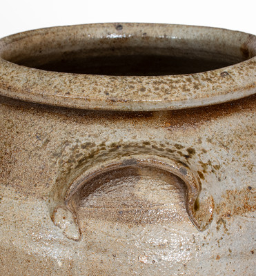 Attrib. John Wesley Carpenter, Carroll County, VA Salt-Glazed Stoneware Jar