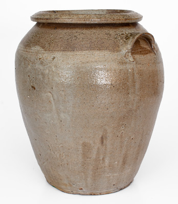Attrib. John Wesley Carpenter, Carroll County, VA Salt-Glazed Stoneware Jar